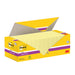 Post-it Super Sticky Notes Canary Yellow, Value Pack of 12 + 12 FREE Pads, 90 Sheets per Pad, 76 mm x 76 mm, Yellow Color - Extra Sticky Notes For Note Taking, To Do Lists & Reminders
