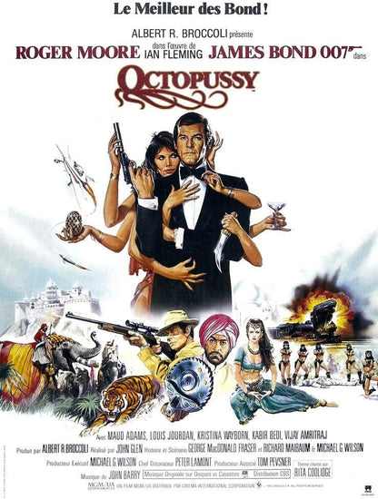 James bond 007 / roger moore - 7 films