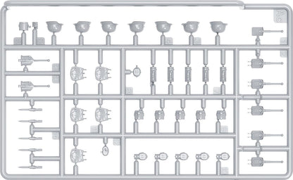 MiniArt 53022 1:35, equipaggio tedesco seduto – riproduzione fedele all'originale, modellismo, kit di costruzione in plastica, artigianato, hobby, incollaggio, modellismo, assemblaggio, non
