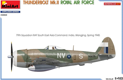 Miniart 1:48 - Thunderbolt Mk. II Royal Air Force, (Advanced