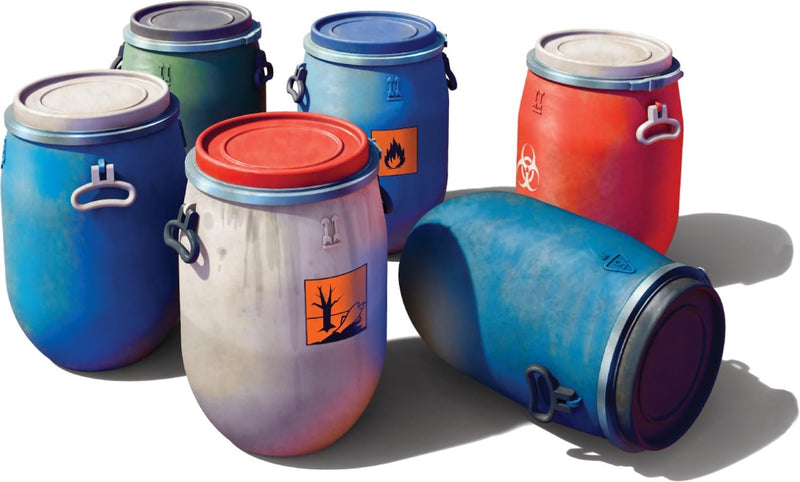 Miniart 1:24 - Plastic Barrels 100L