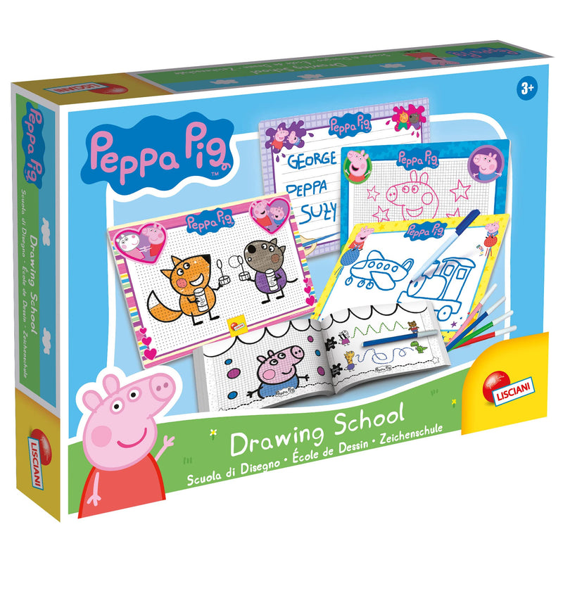 Liscianigiochi 92215 Peppa Pig Zeichenschule, Nicht Zutreffend