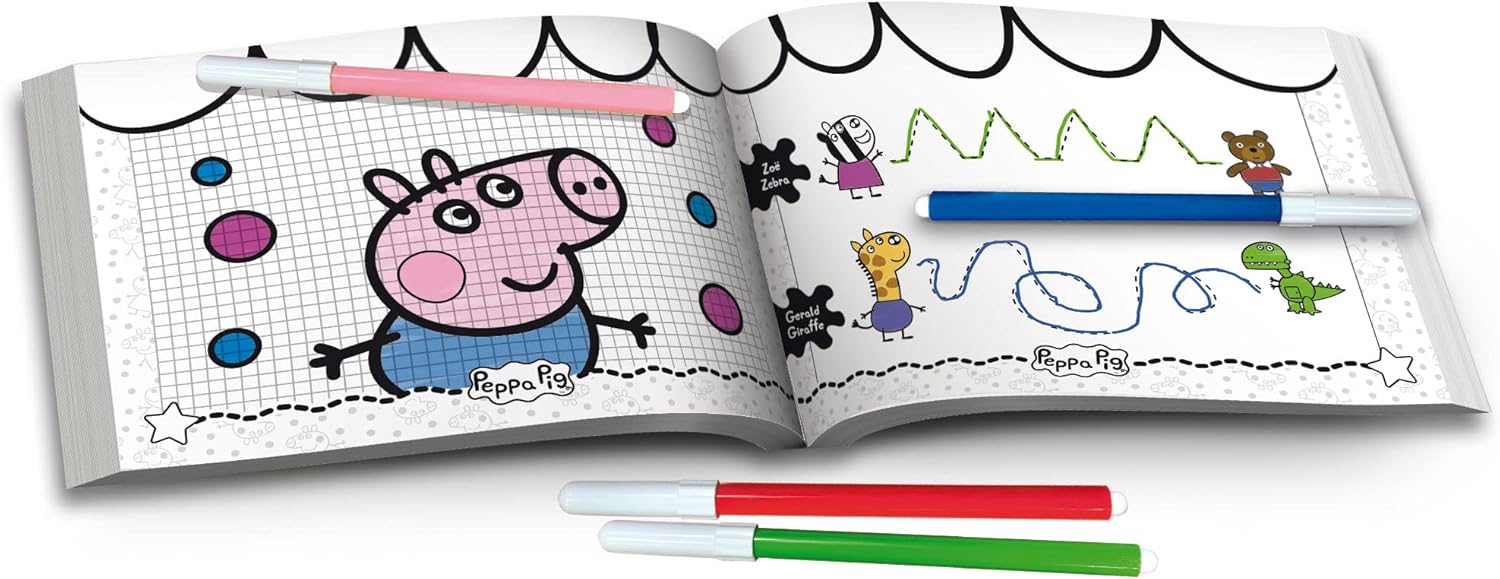 Liscianigiochi 92215 Peppa Pig Zeichenschule, Nicht Zutreffend