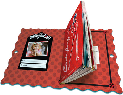 Lisciani - MIRACULOUS Ladybug - Mi Diario Secreto - Diario Personalizable con Candado - Manualidades a partir de 4 años - Incluye Rotuladores, Pegatinas y Accesorios - Fabricado en Italia