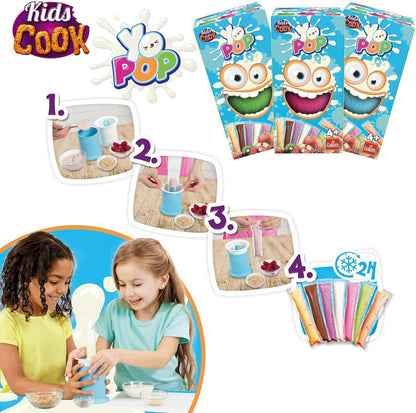 Goliath Kids Cook Yo Pop Creatieve set voor kinderen vanaf 5 jaar, keukenspel
