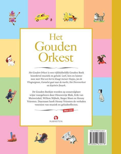 Het gouden orkest: met muziek en geluid van Henny Vrienten (Gouden boekjes