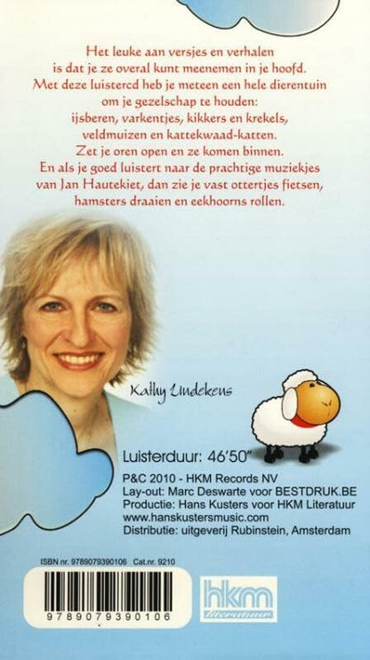 Kathy Lindekens leest: dierenverhalen van o.a. Annie M.G. Schmidt en Toon Tellegen