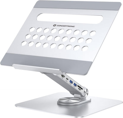 Laptop Stand With 7-In-1 Docking