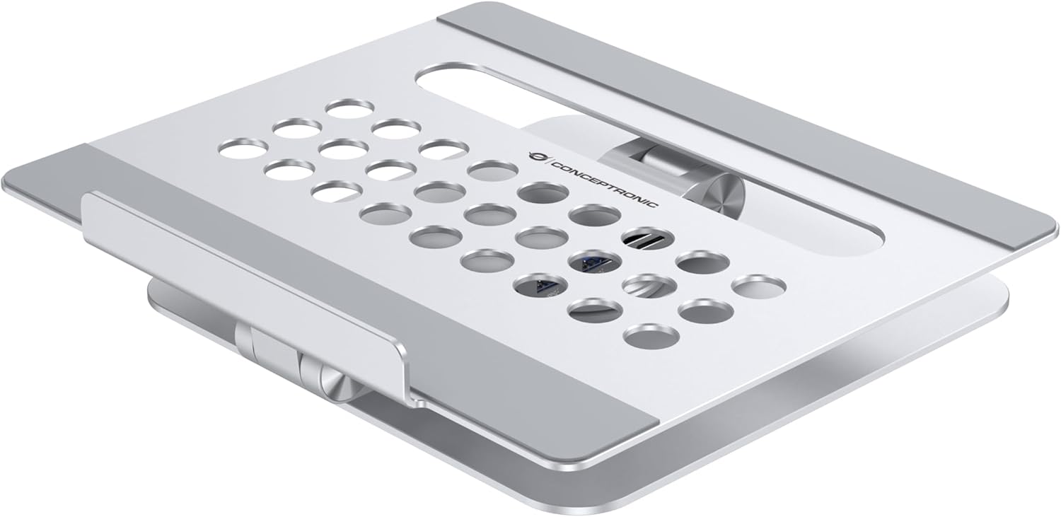 Laptop Stand With 7-In-1 Docking