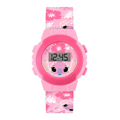 Disney Angel Pink Printed Digital Watch