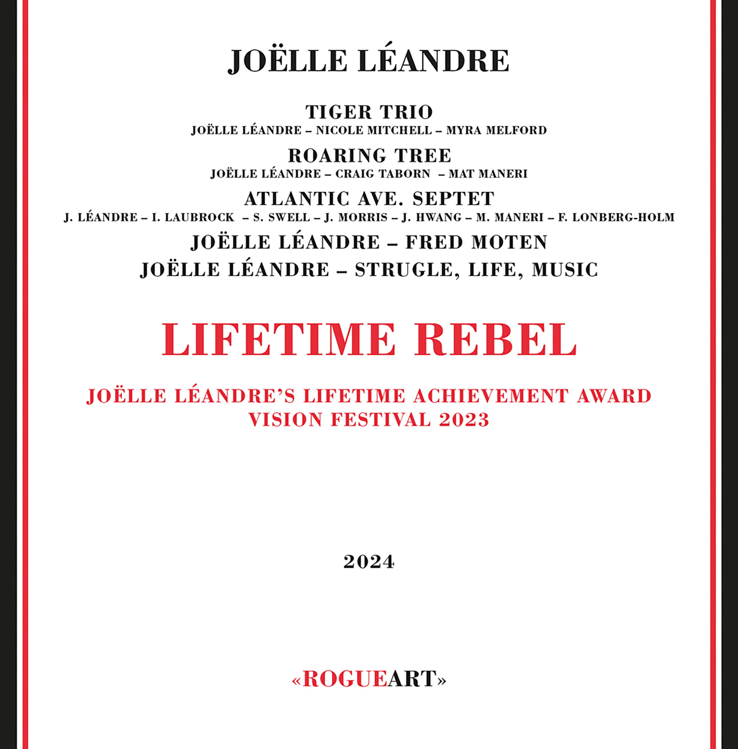 Lifetime Rebel: Joëlle Léandre's Lifetime Achievement Awards, Vision Festival 2023