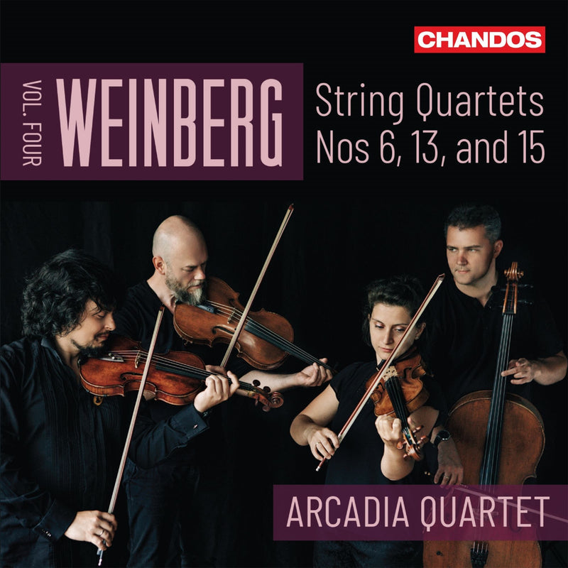 Weinberg: String Quartets Nos. 6, 13, and 15 - Volume 4