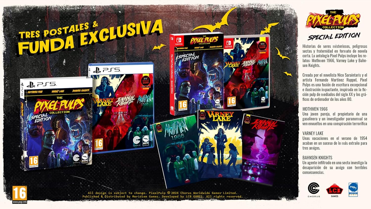 The Pixel Pulps Collection - Special Edition - NINTENDO SWITCH
