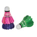 SportX 2004250 Feather Shuttles, Purple, Pink. Green