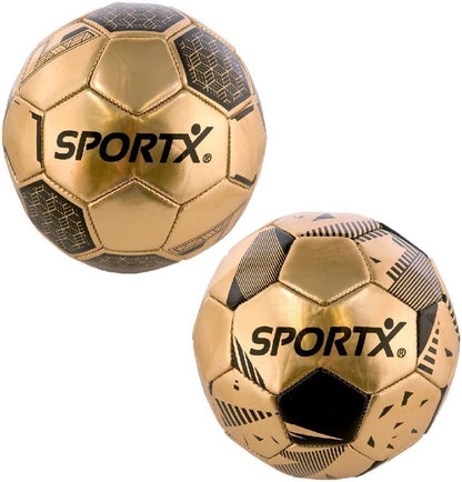 Sportx Mini Voetbal Gold Metallic 2ass 160-180gr.