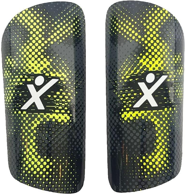 SportX Scheenbeschermers Groen/Zwart