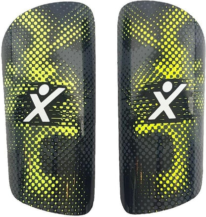 SportX Scheenbeschermers Groen/Zwart