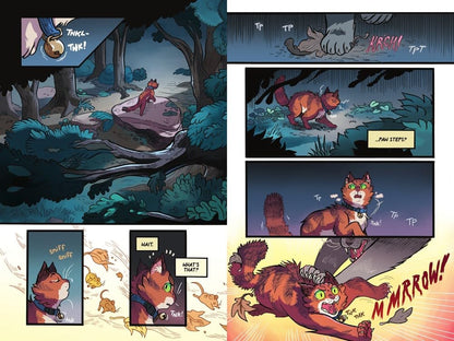 Warriors Graphic Novel: The Prophecies Begin, Part One of Three