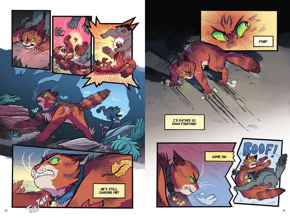 Warriors Graphic Novel: The Prophecies Begin, Part One of Three