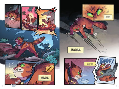 Warriors Graphic Novel: The Prophecies Begin, Part One of Three