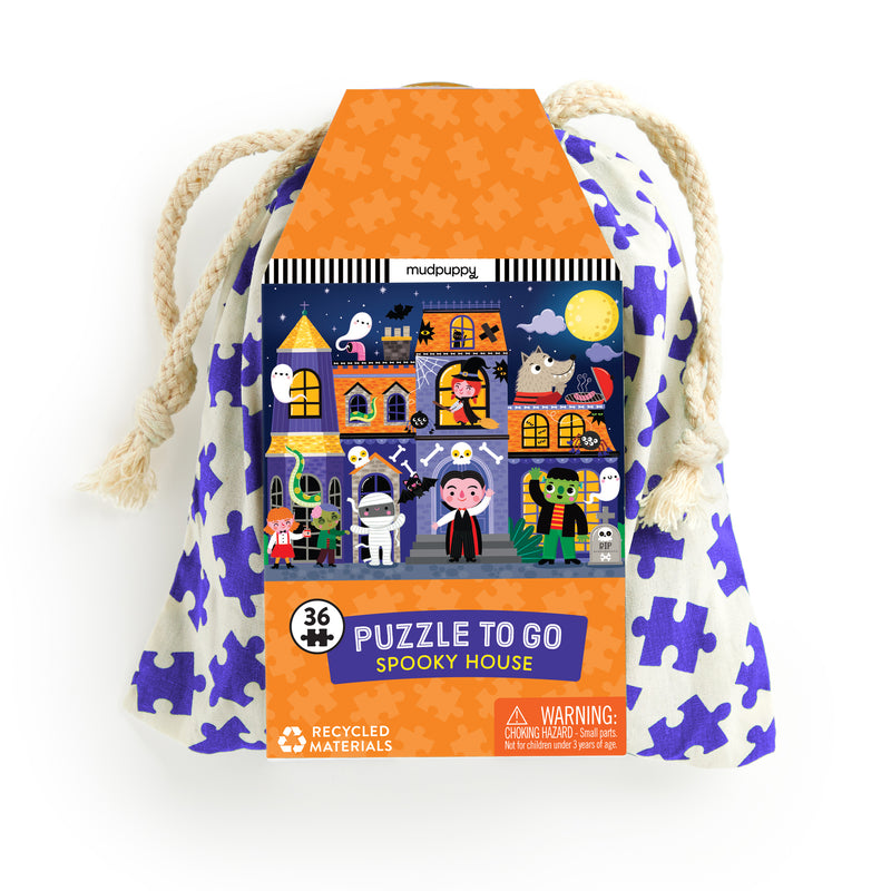 Spooky House 36 Piece Puzzle to Go