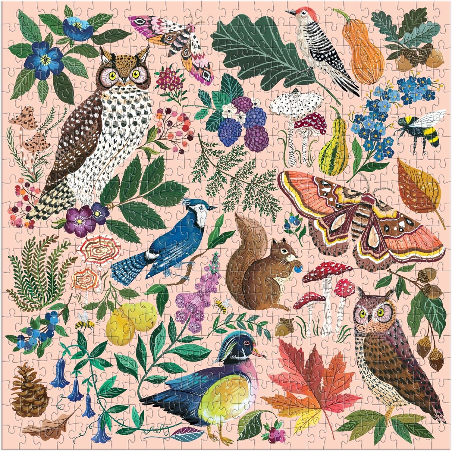 Nature in Autumn 500 Piece Puzzle