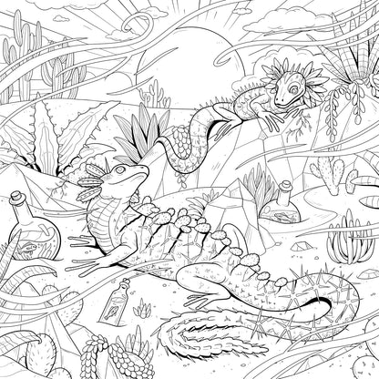 Mythographic Color and Discover: Mythical Beasts