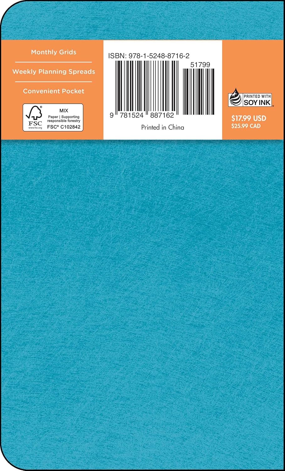 Thoughts of Dog 12-Month 2025 Weekly/Monthly Planner Calendar