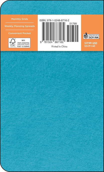 Thoughts of Dog 12-Month 2025 Weekly/Monthly Planner Calendar