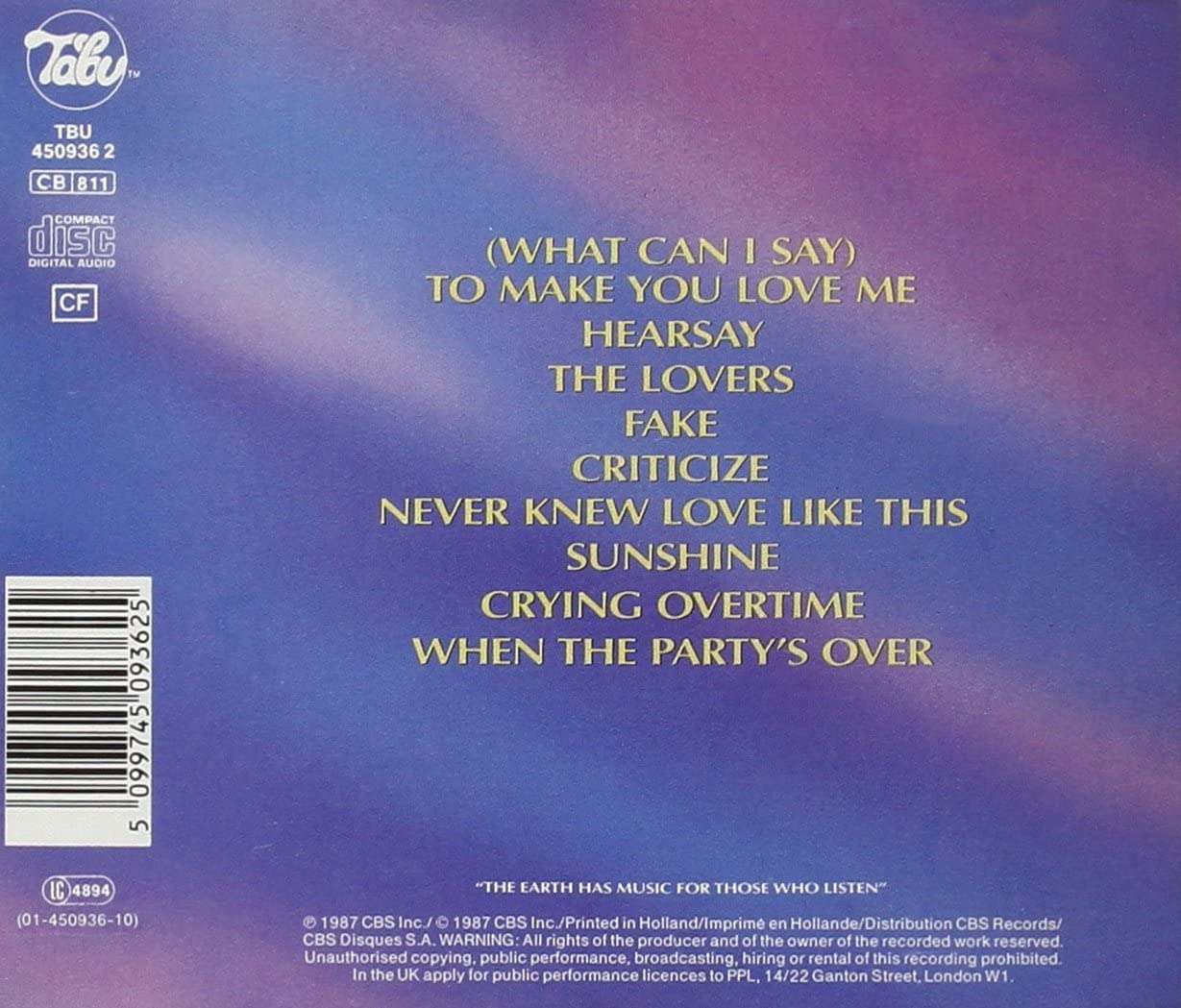 Hearsay (1987