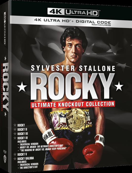 ROCKY I-VI COLLECTION (4K Ultra HD + Blu-ray) - Italian Import