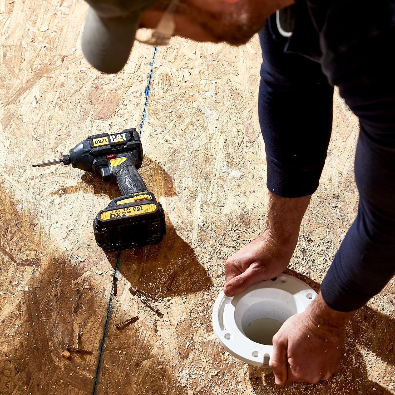 Cat Caterpillar Dx71 18V Brushless Impact Driver