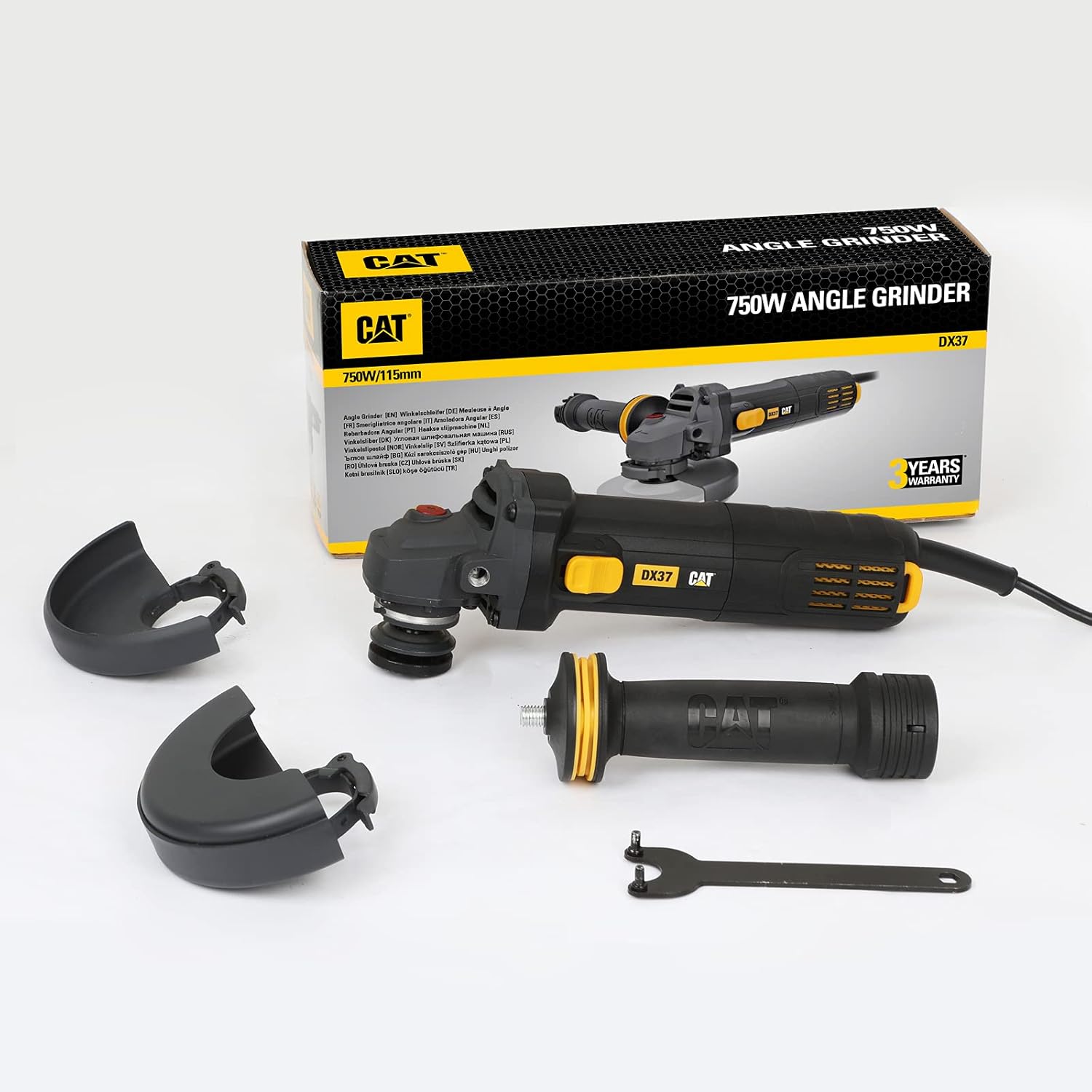 Cat Caterpillar Dx37 750W Haakse Slijper