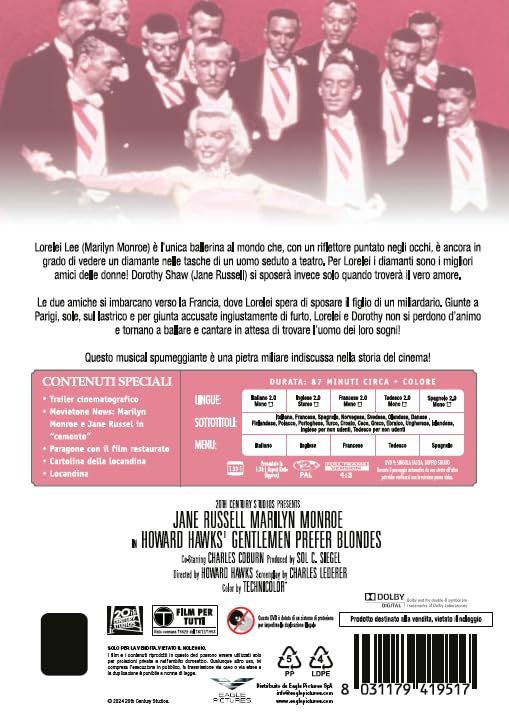 Gli Uomini Preferiscono Le Bionde - Dvd