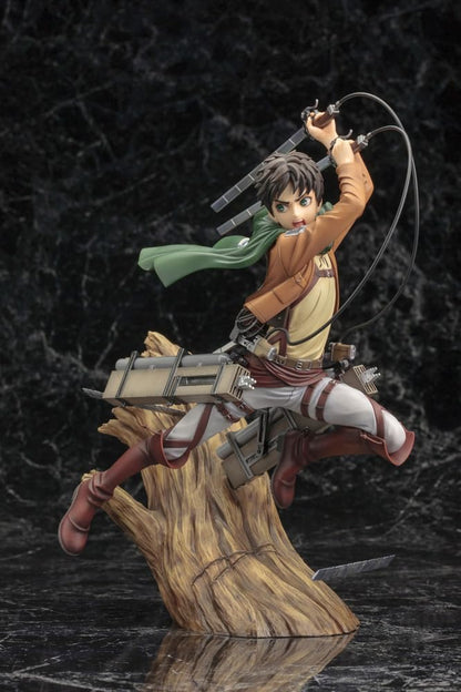 AttackonTitanstatuettePVCARTFXJ1/8ErenYeagerRenewalPackageVer.26cm