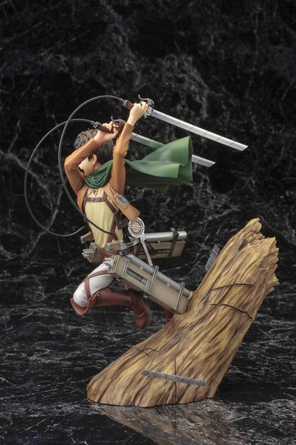 AttackonTitanstatuettePVCARTFXJ1/8ErenYeagerRenewalPackageVer.26cm