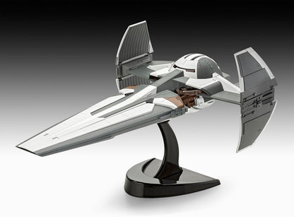 Revell 05638 Gift Set Darth Maul's Sith Infiltrator: EP1 25th 1:120 Scale Unbuilt/Unpainted Plastic Model Kit with Accessories