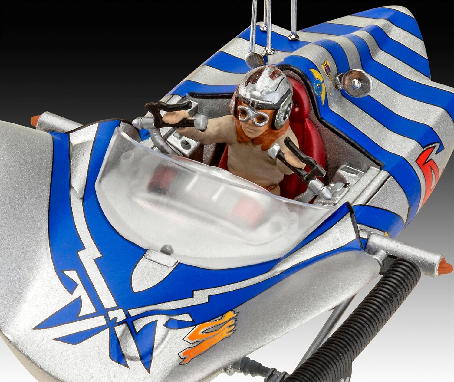 Revell Gift Set 05639 Anakin's Podracer: Star Wars EP1 25th Anniversary 1:31 Scale Unbuilt Plastic Model Kit with Accessories