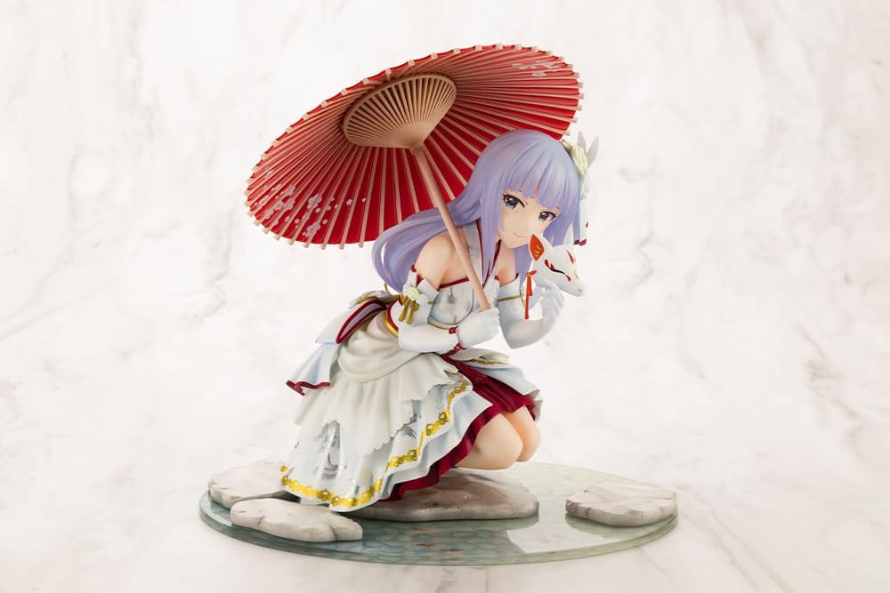 KOTOBUKIYA Idolmaster Million Live! Shiraishi Tsumugi Celebrate Miyabi 1/7 Scale PVC Painted Complete Figure