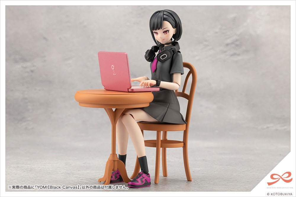 Sousai Shojo Teien figurine Plastic Model Kit 1/10 Yomi (Black Canvas) 16 cm
