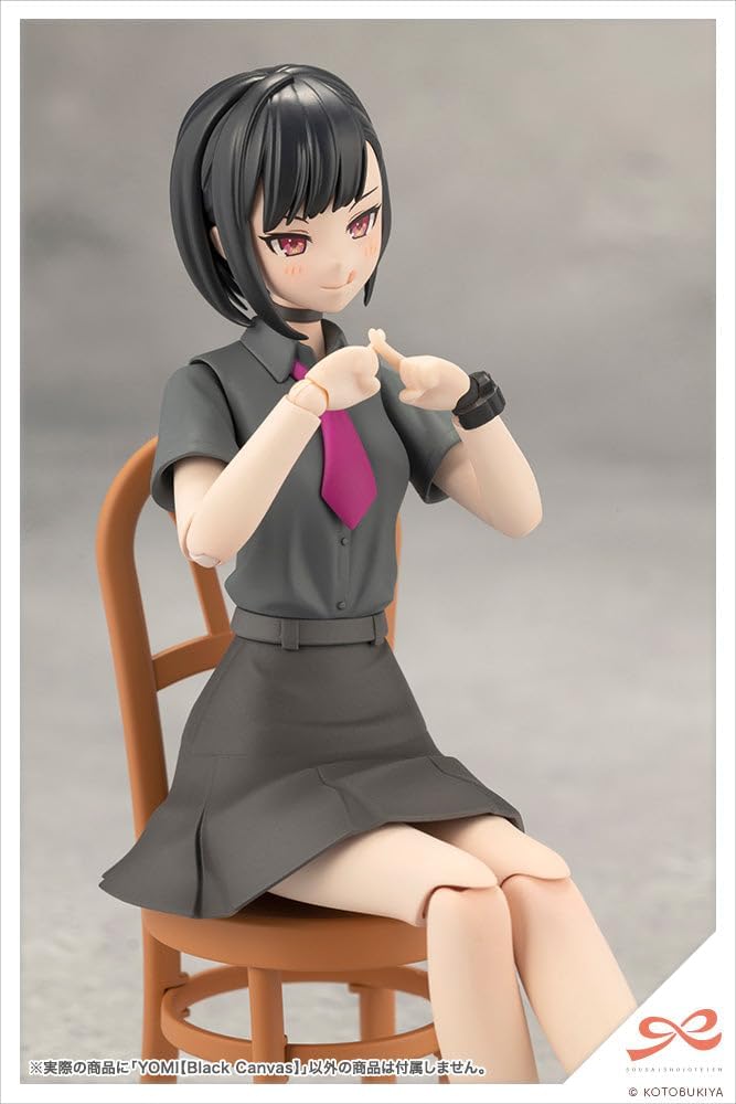 Sousai Shojo Teien figurine Plastic Model Kit 1/10 Yomi (Black Canvas) 16 cm