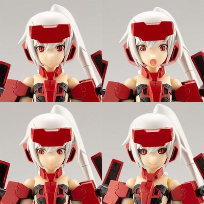 Frame Arms Girl & Weapon Set, Jinrai Ver., Total Height: Approx. 5.9 inches (150 mm), Non-scale, Plastic Model