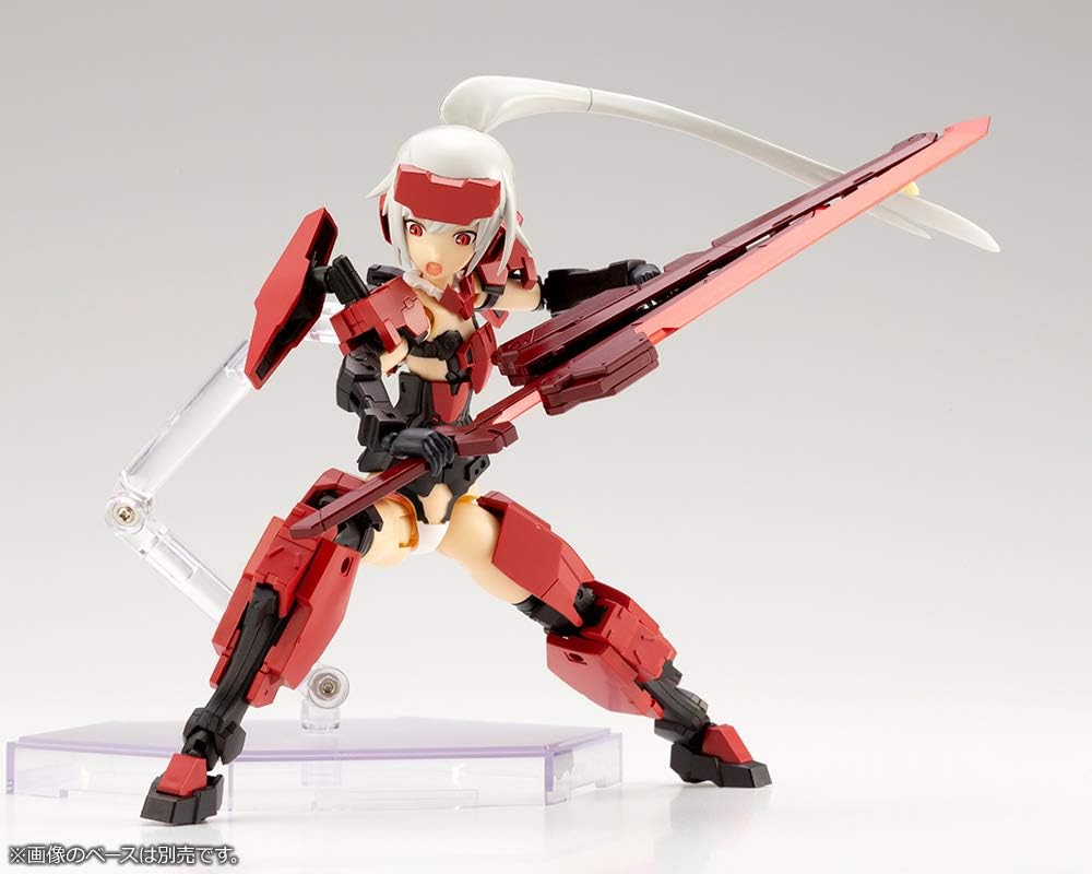 Frame Arms Girl & Weapon Set, Jinrai Ver., Total Height: Approx. 5.9 inches (150 mm), Non-scale, Plastic Model