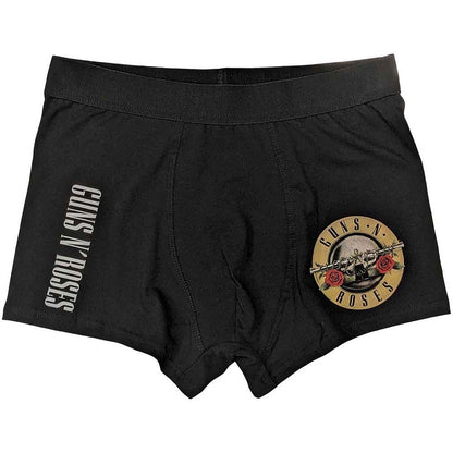 Rock Off officially licensed products Guns N' Roses 'Classic Logo' (Black) Unisex Boxer Shorts
