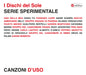 I Dischi Del Sole Serie Sperimentale: (Canzoni D'uso) (Box