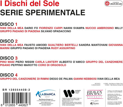 I Dischi Del Sole Serie Sperimentale: (Canzoni D'uso) (Box