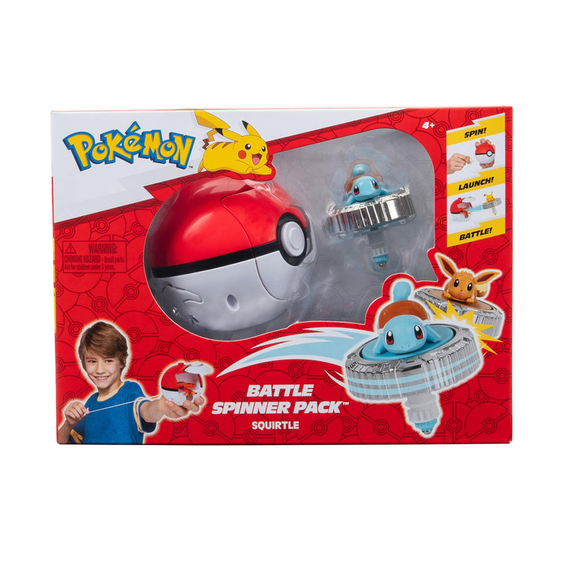 PKW - Pokémon Battle Spinner Pack (Squirtle & Poké Ball) (EMEA EXCLUSIVE
