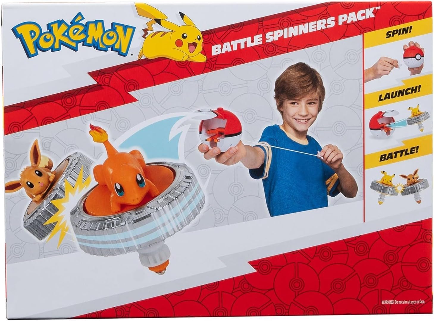 Pokémon PKW4401 - Battle Spinner - Glumanda, officiële speelset