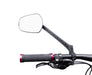 ZEFAL Espion E80 - Fahrradspiegel für e-bike links. Rückspiegel fürs Fahrrad, Schwarz, 80 cm2