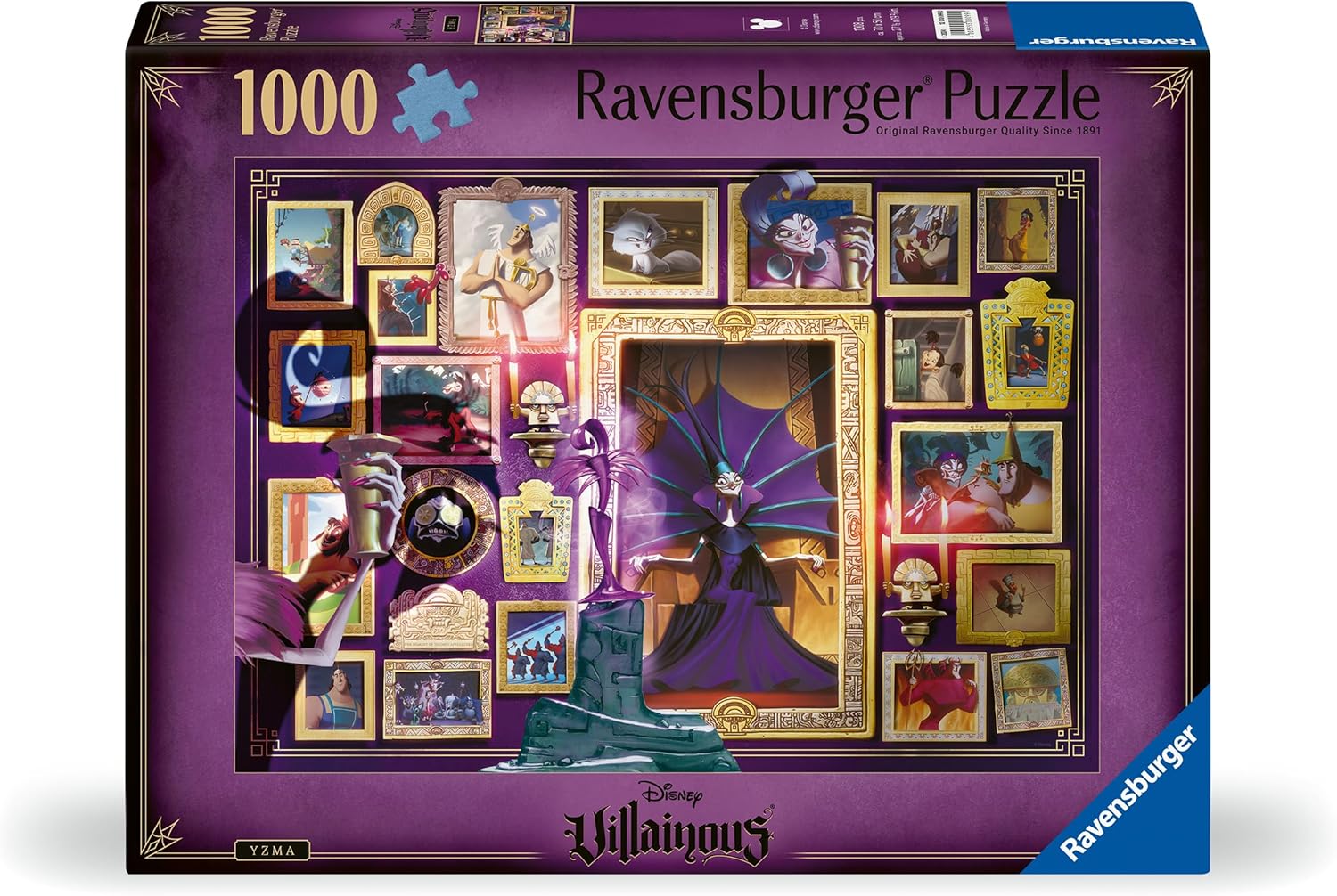Ravensburger Puzzle 12000099 - Villainous: Yzma - 1000 Teile Puzzle für Erwachsene und Kinder ab 14 Jahren, Disney Puzzle, Disney Geschenke